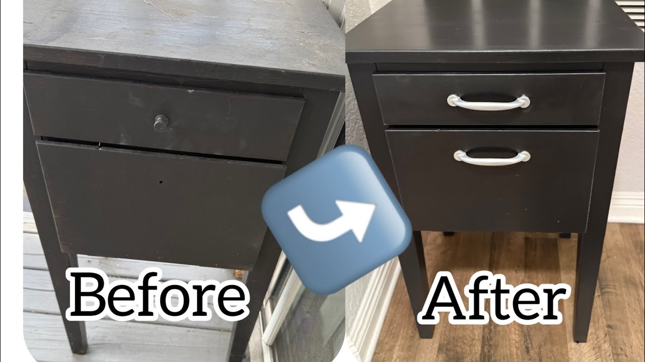 Amazing Nightstand Makeover | Furniture Transformation