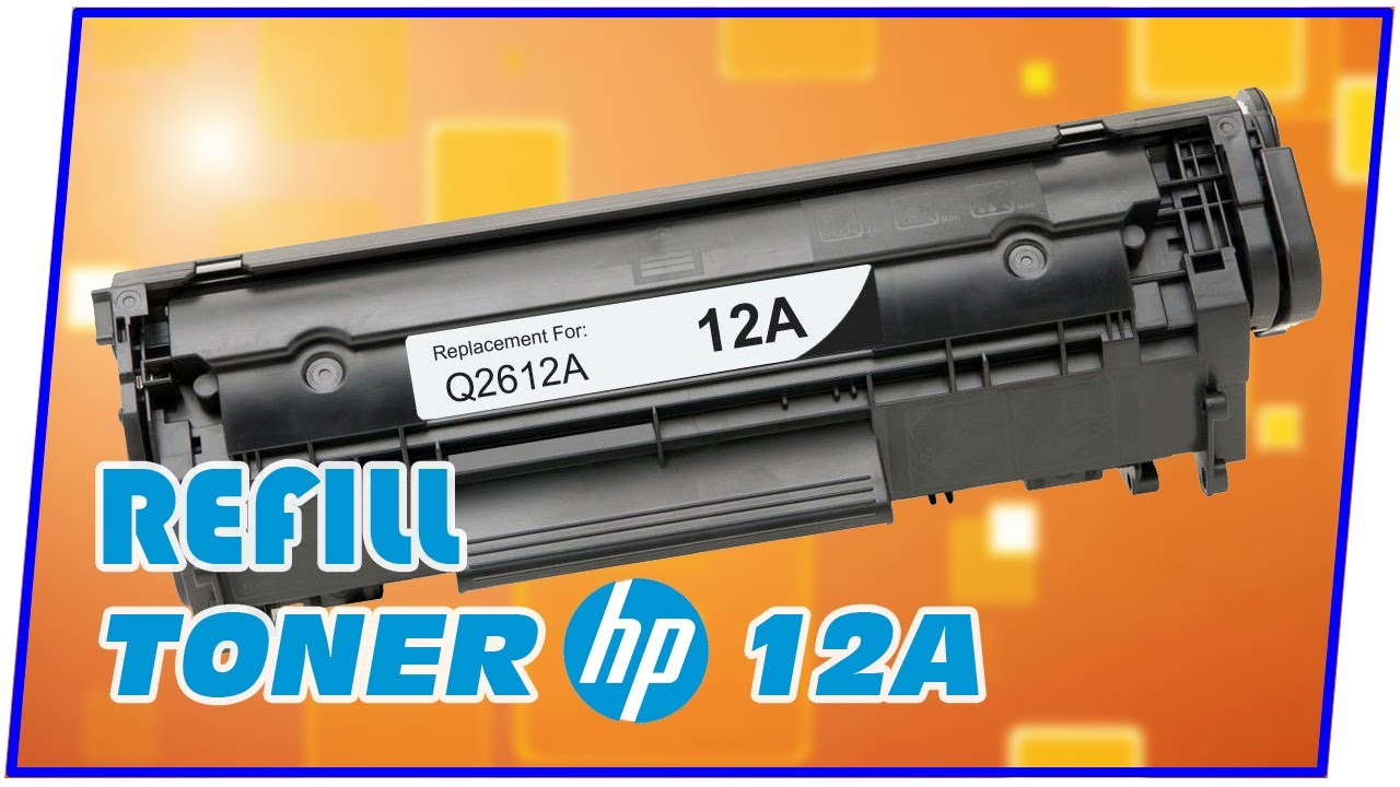 Cara Refill Cartridge Toner HP 12A