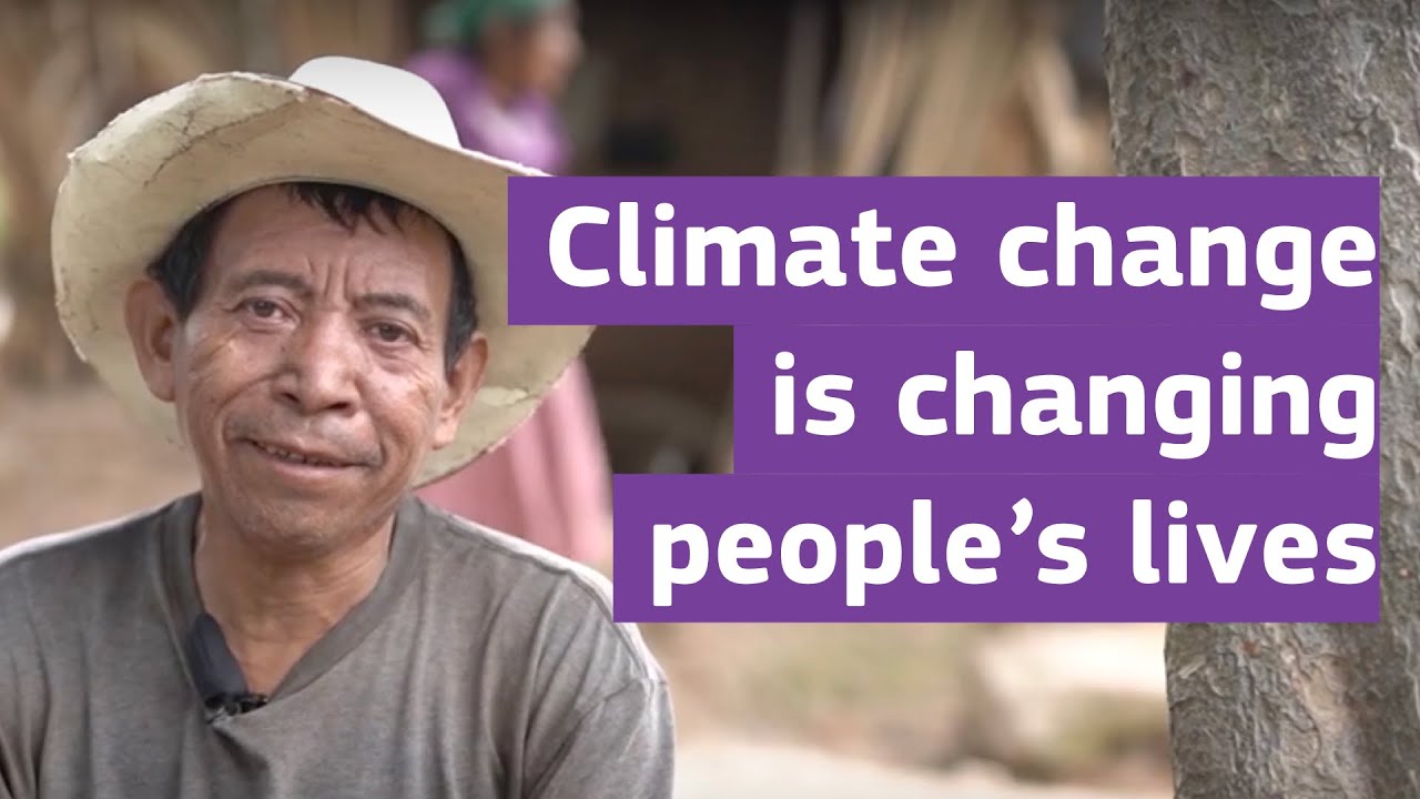 Climate change is changing people's lives