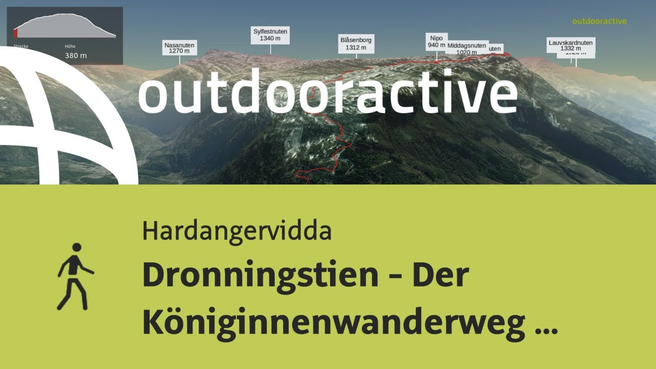 Wanderung in Hardangervidda: Dronningstien - Der K&ouml;niginnenwanderweg Hardangervidda