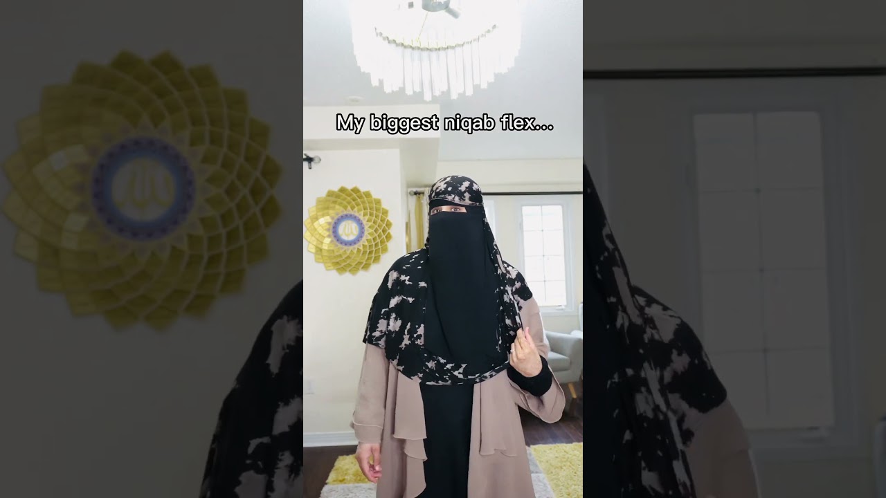 My BIGGEST Niqab Flex…🥷