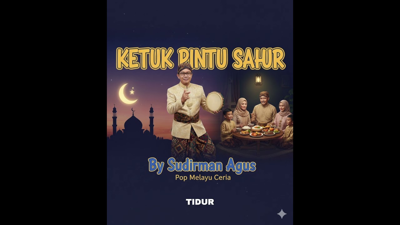 KETUK PINTU SAHUR - Lagu Penggugah Sahur (Pop Melayu) By Sudirman Agus