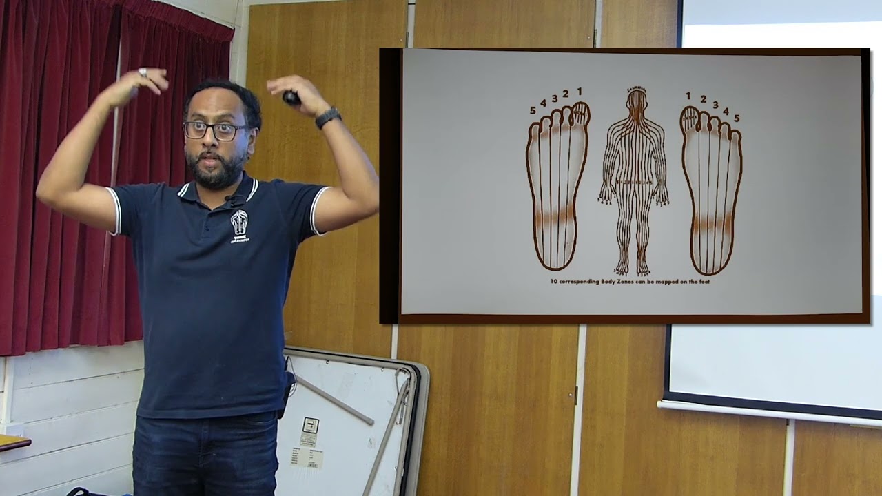 Think Reflexology - Talk and demonstration of Reflexology by Sakeeb Saleheen