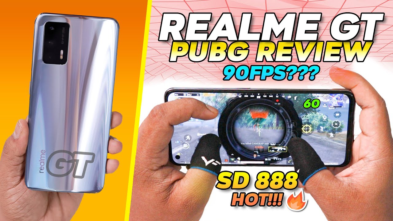 Realme GT 5g Pubg Test With FPS Meter 😍 SD 888 ka matha ho gya garm 🔥