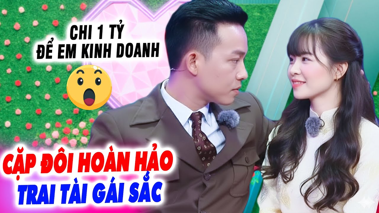 Cặp đôi ÔNG CHỦ - BÀ CHỦ hoàn hảo 100% chàng nhường 1 TỶ cho bạn gái kinh doanh TỚI BẾN - Hẹn Hò QL