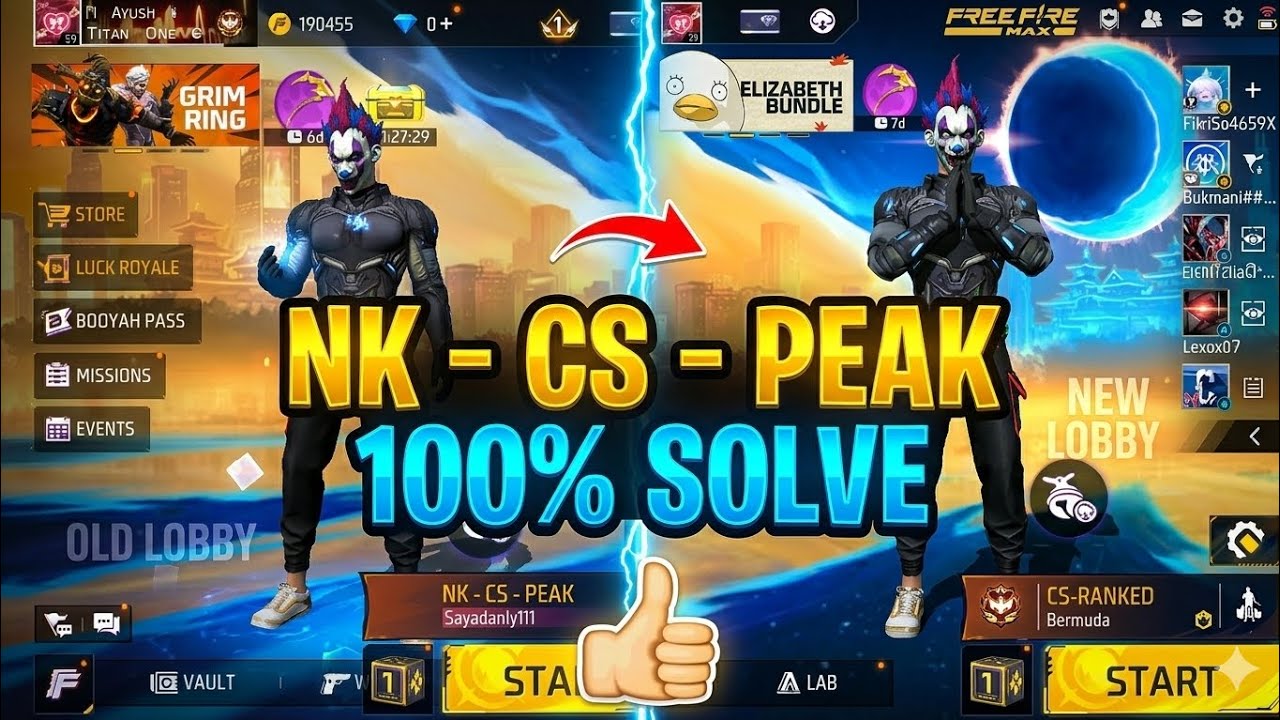 100% solution of NK - CS - PEAK Problem 