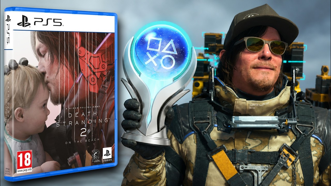 Вручение платинового трофея Death Stranding 2