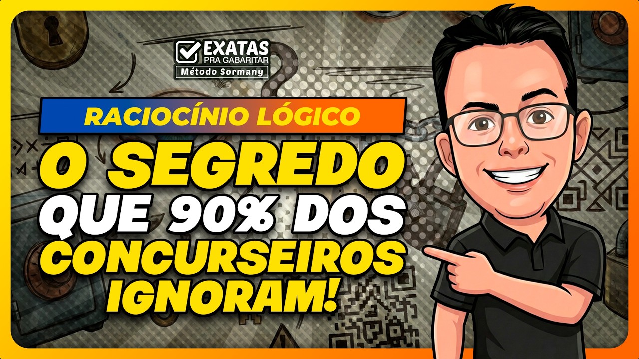 O Segredo que 90% dos Concurseiros Ignoram! 🎯🧠 Descubra como resolver qualquer questão sem sofrer!