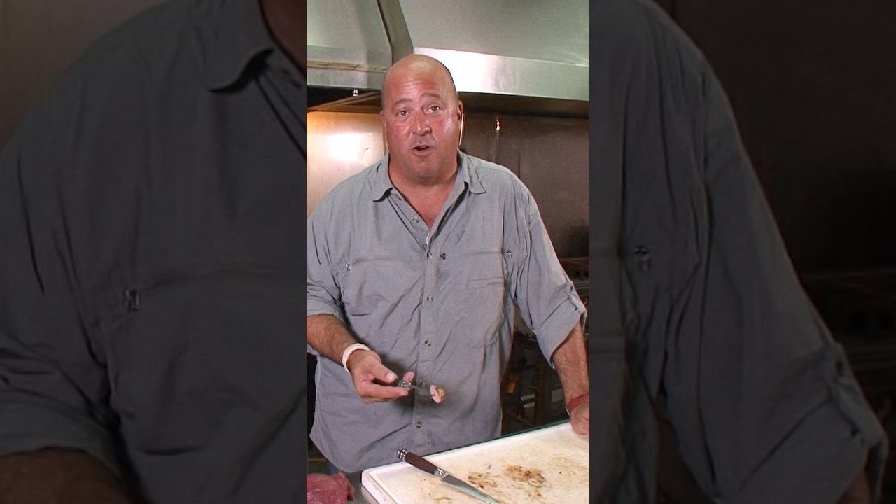 Tasting Testicles from a Grass-Fed Cow | Bizarre Foods with Andrew Zimmern