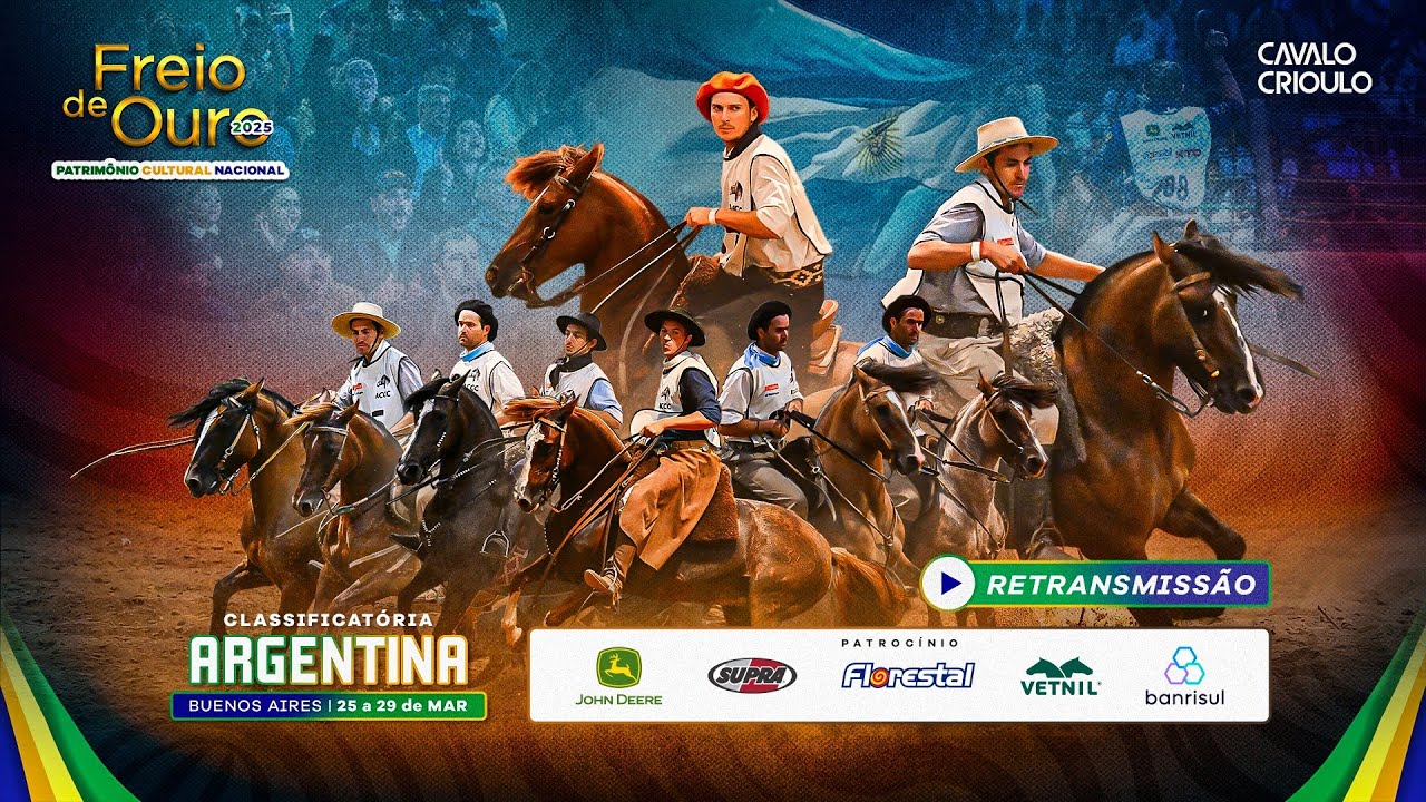[Retransmissão] Classificatória Freio de Ouro da Argentina-Final (Bayard-Sarmento/Campo II)29/03/25