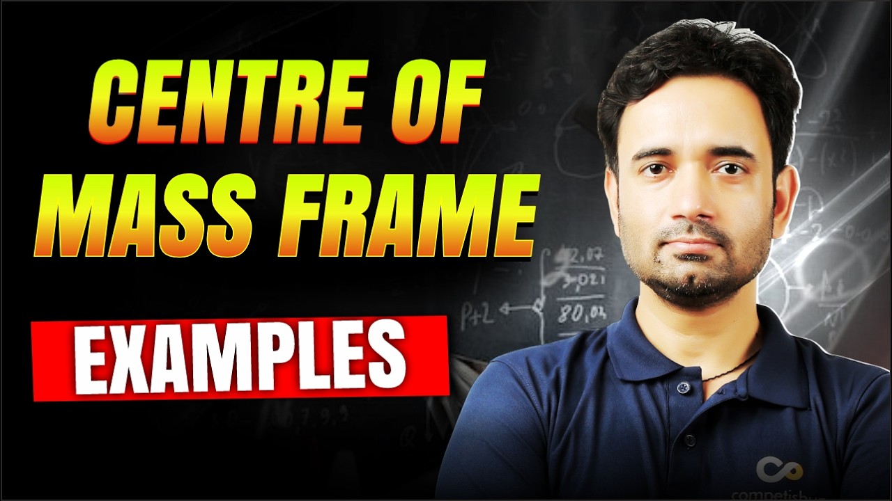 Centre of Mass  Frames - Examples | ABJ Sir