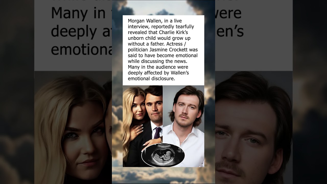 Morgan Wallen Breaks Down Revealing Charlie Kirk’s Unborn Child