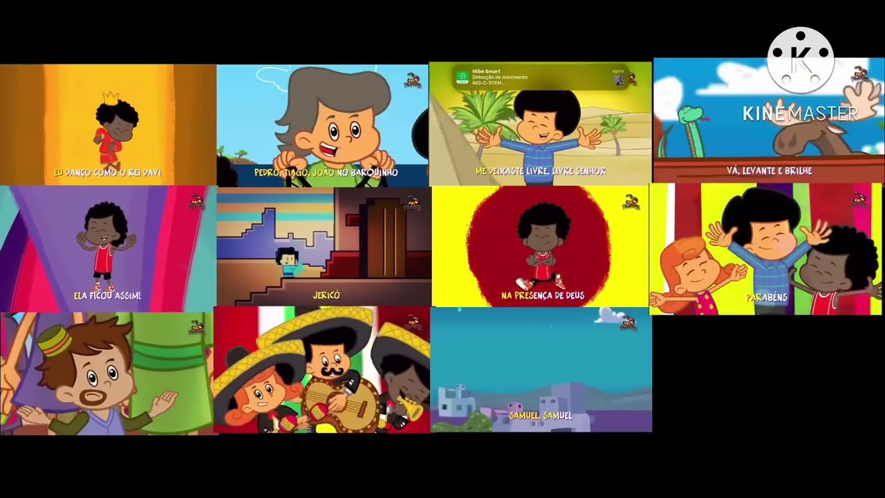 3 Palavrinhas Vol 4 at the same time