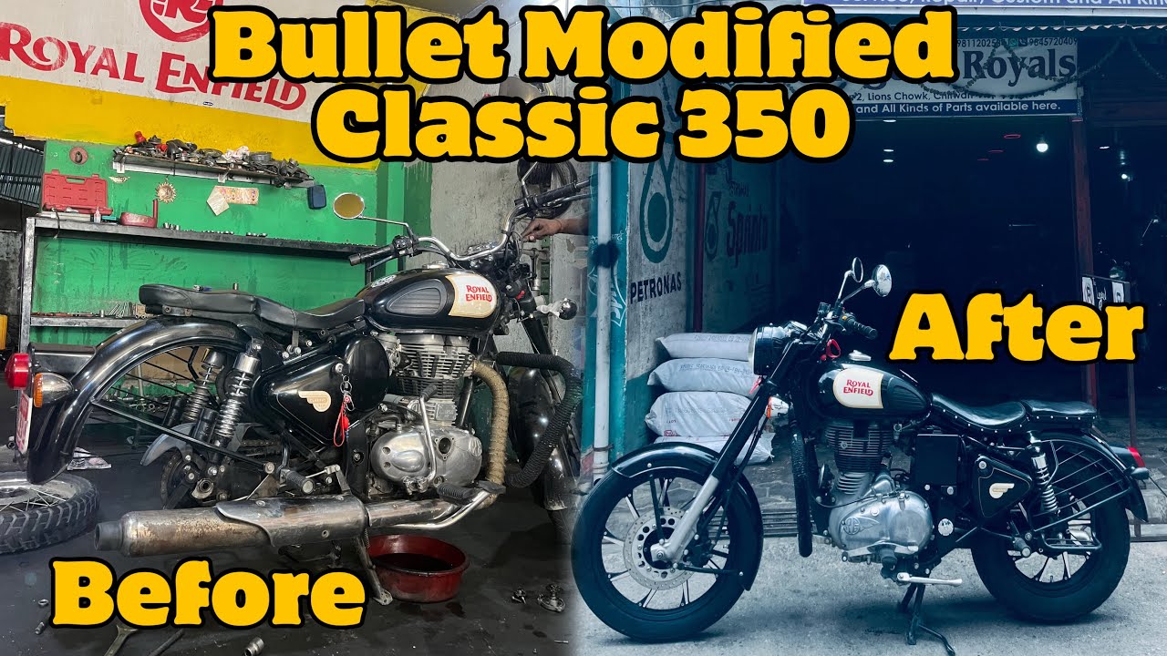 BULLET CLASSIC 350 FULL MODIFIED IN NEPAL 🇳🇵 \ BULLET MODIFIED \ THELEGENDROYALMODIFICATION