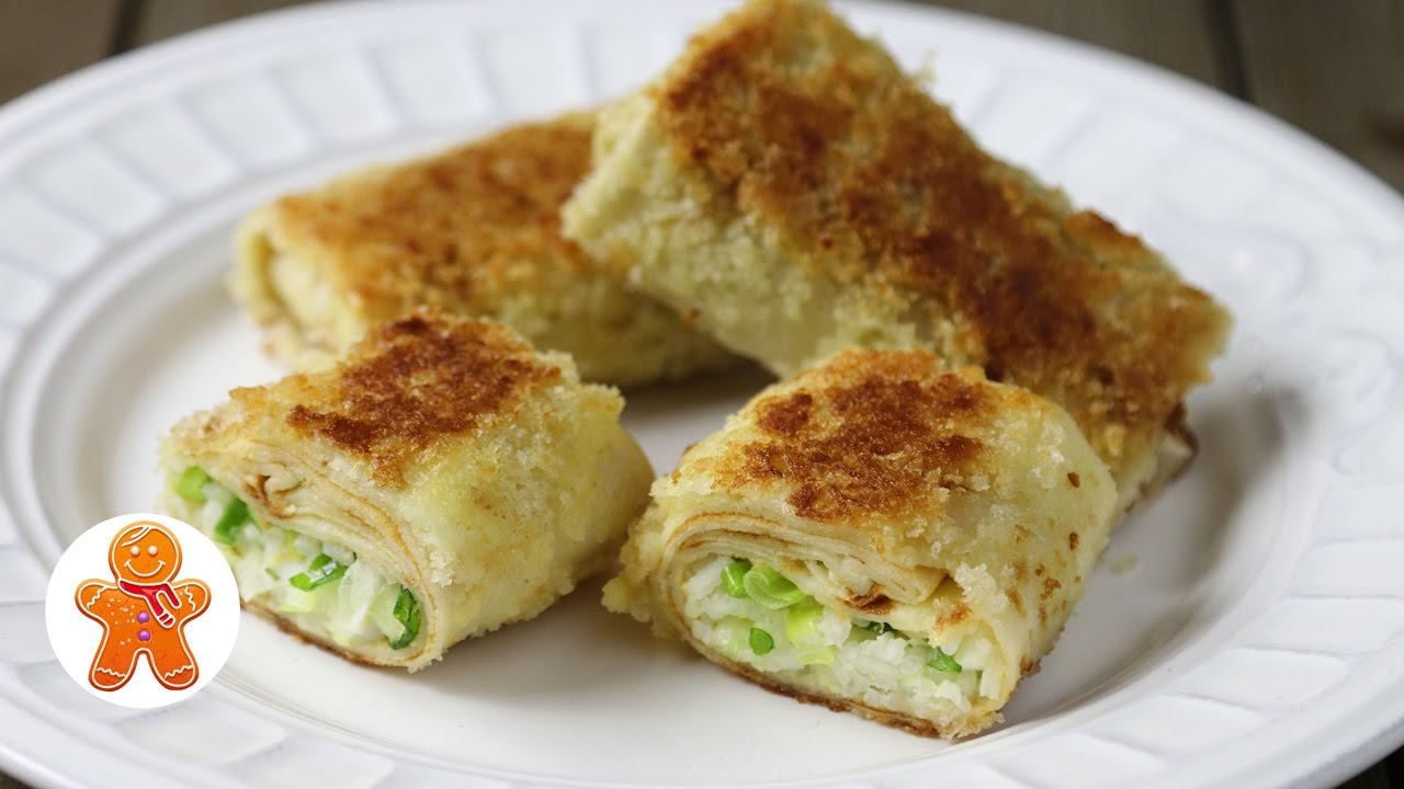 Блинчатые Пирожки с Рисом и Яйцом из Советского Поварского Учебника