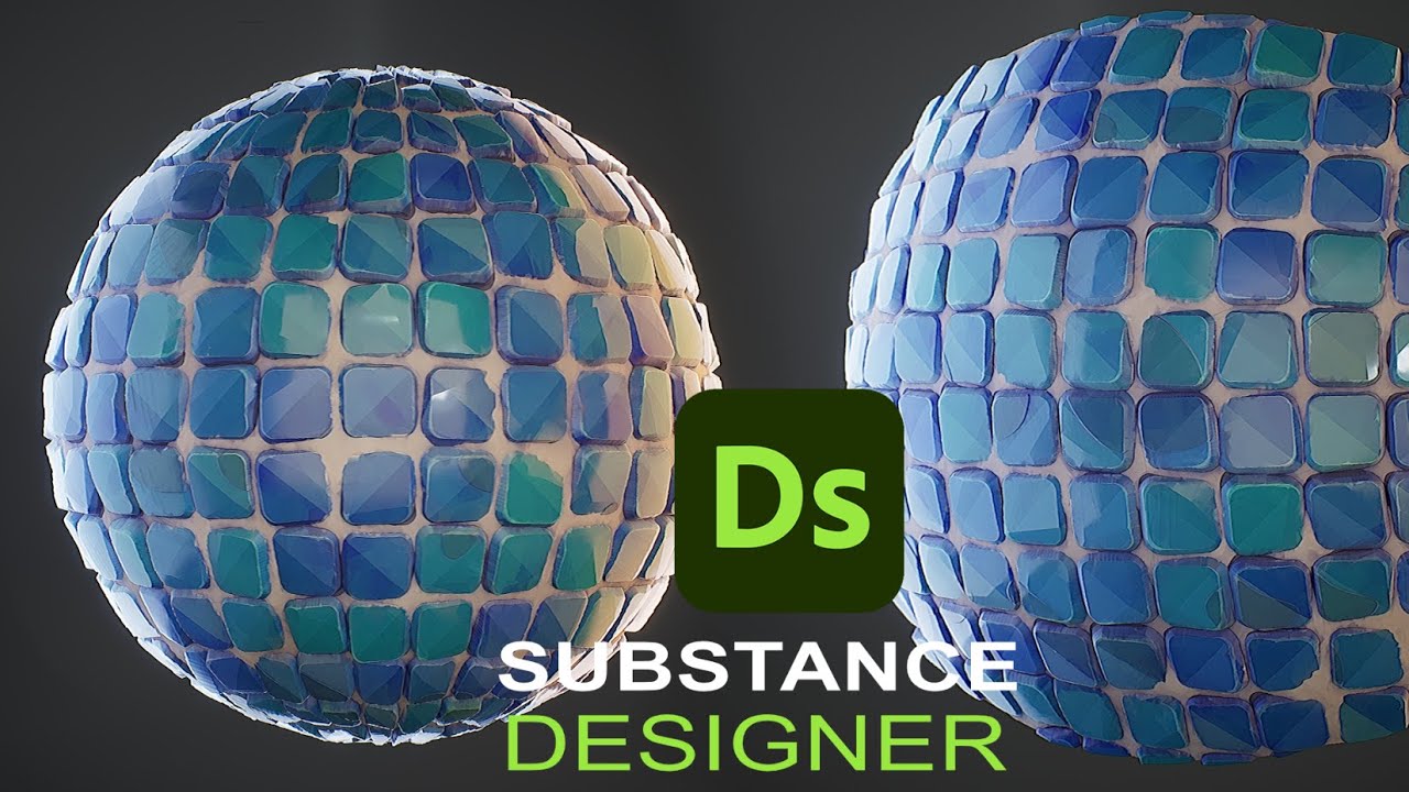 CERAMIC MOSAIC TEXTURE | SUBSTANCE DESIGNER