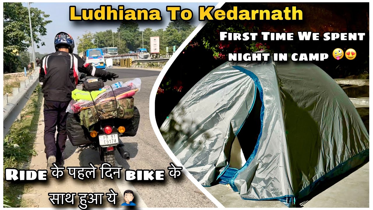 Ludhiana to Kedarnath Motorcycle Adventure | A Spiritual Journey through the Himalayas | Day - 1