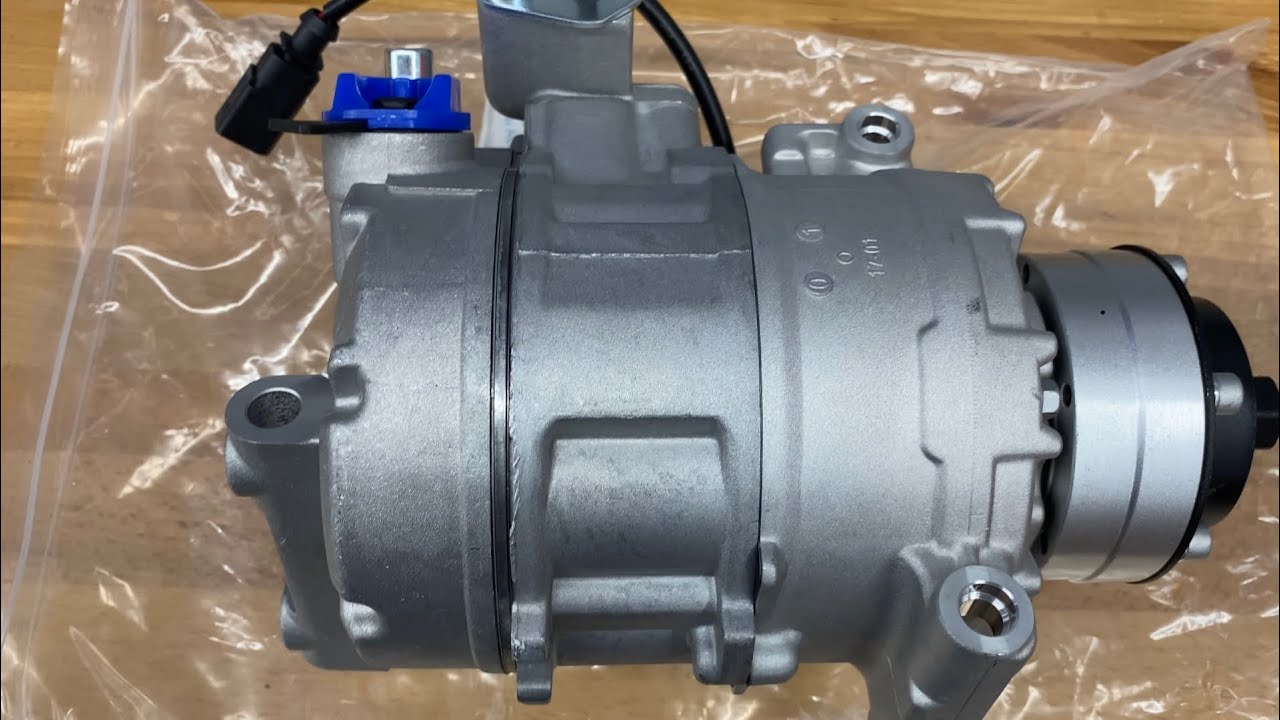 Lamborghini Gallardo AC compressor  replacement  2of 3