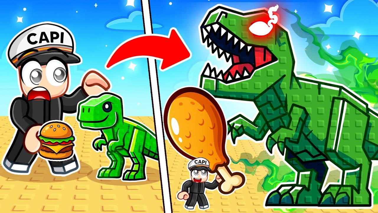 FEED YOUR DINOSAUR in ROBLOX