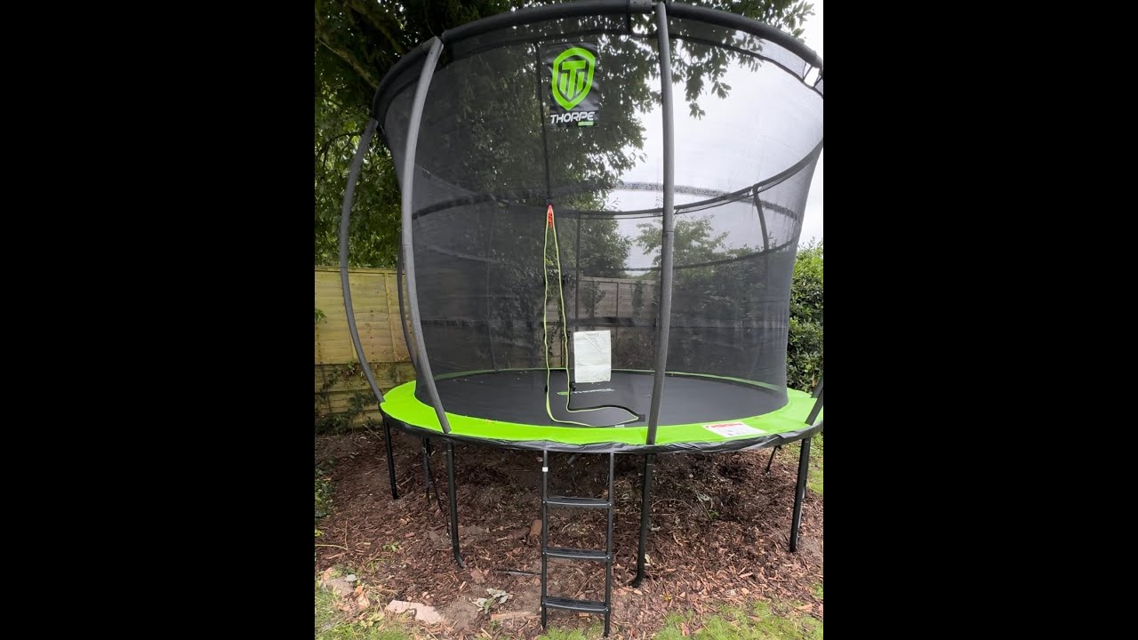 Smyths Thorpe Sports Trampoline 12ft 2024 - what I learnt