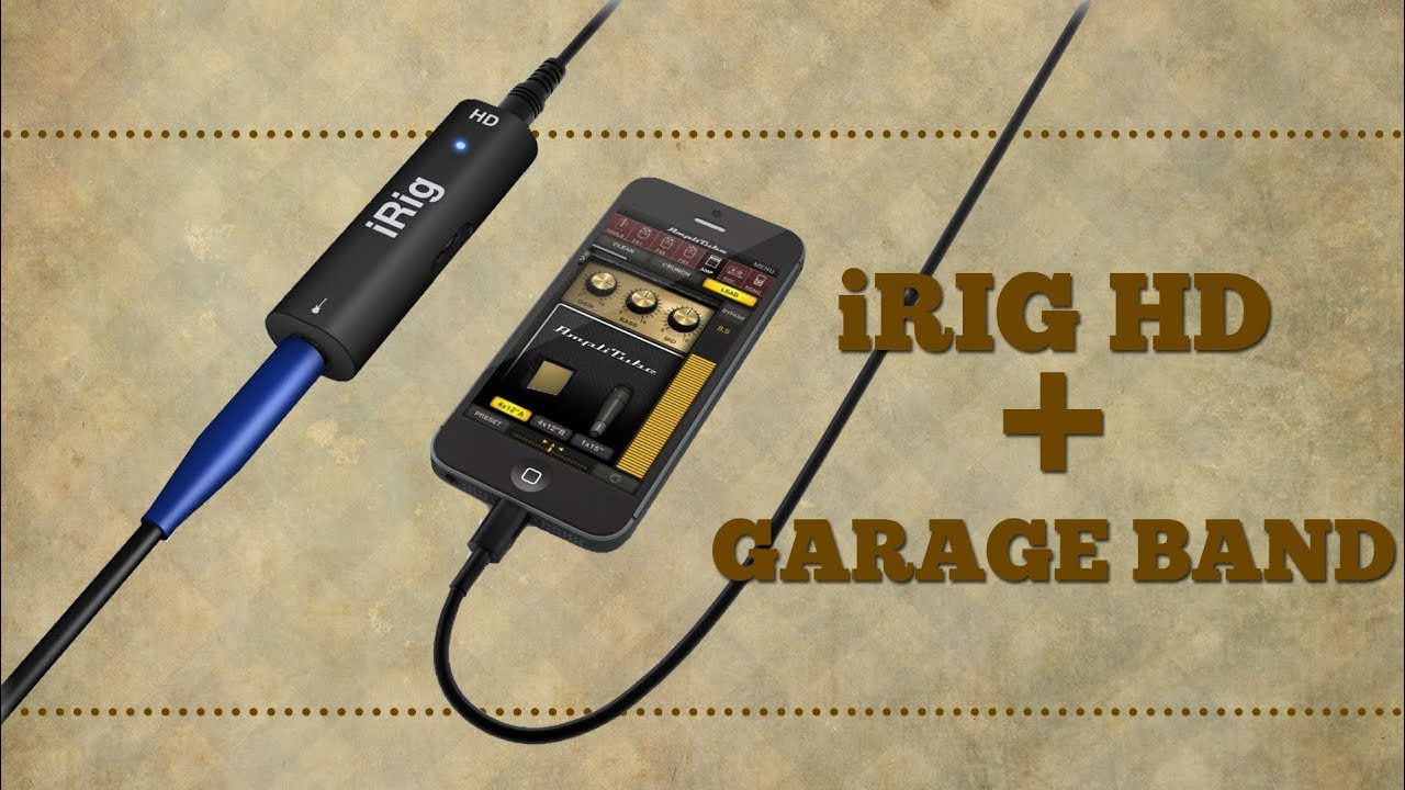 Minhas conexões #03 - iRig + GarageBand
