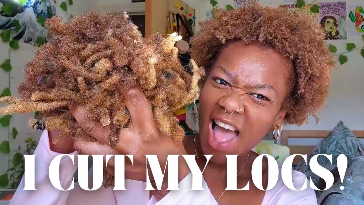 WHY I CUT MY 3 YEAR OLD LOCS | combing out my locs, big chop, new beginnings ♡