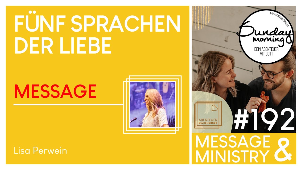 FÜNF SPRACHEN DER LIEBE | Sunday Morning #192