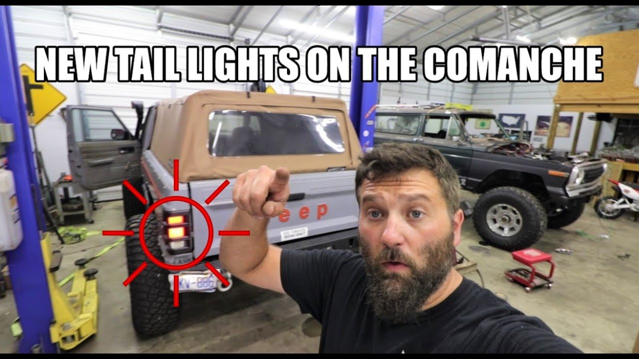 Installing ORACLE LED Tail Lights in Jeep Comanche