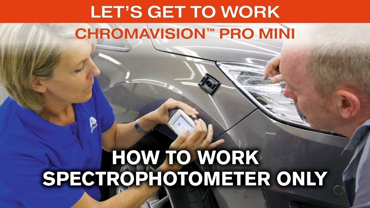Let´s get to work: How to work spectrophotometer only
