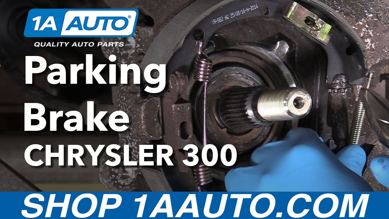 How to Replace Parking Brakes 05-10 Chrysler 300