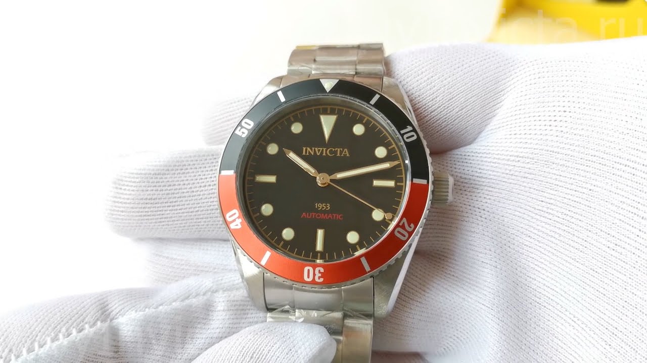 Invicta Pro Diver 1953 Vintage 34336 Automatic Men's Watch | Винтажные Механические Часы Мужские
