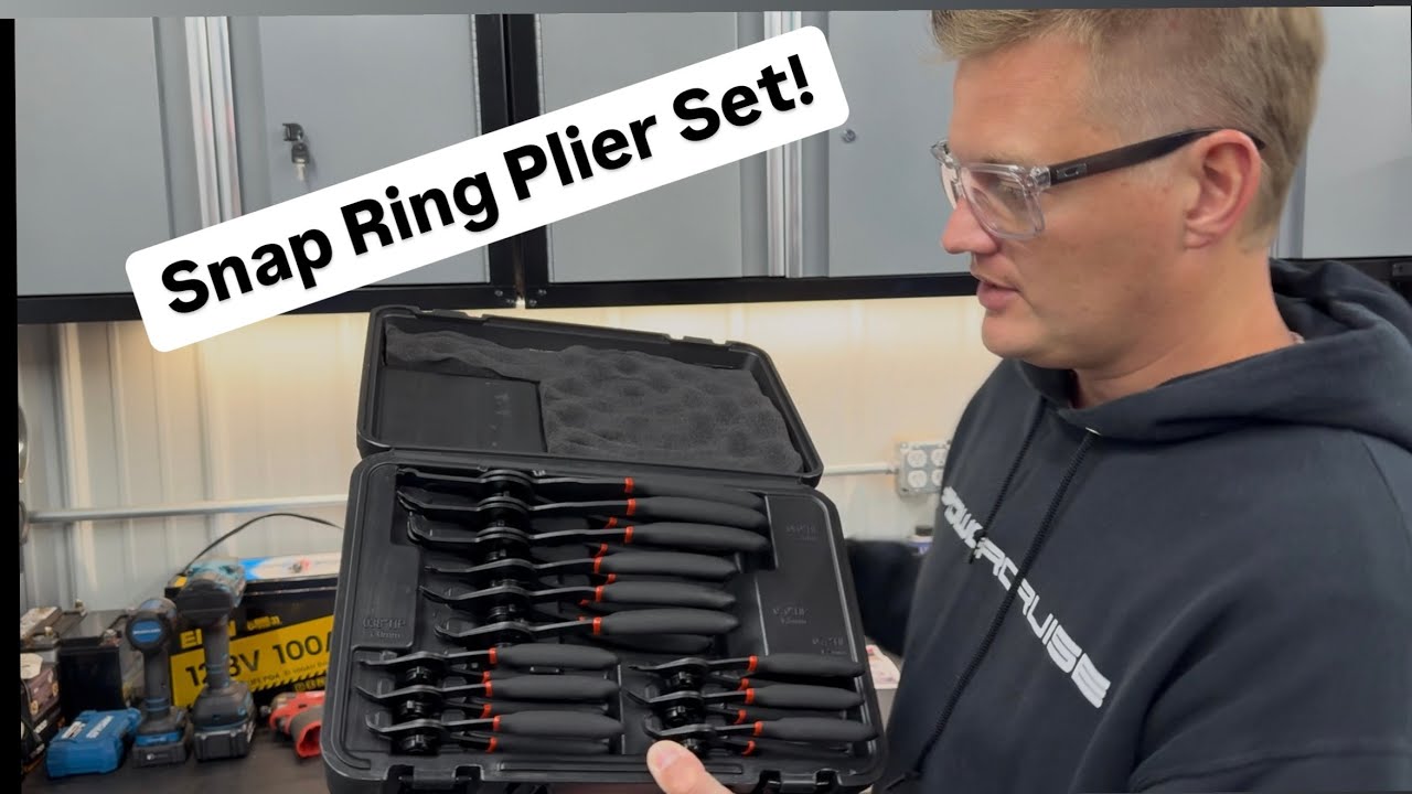 WISEUP Premium Snap Ring Plier Set!