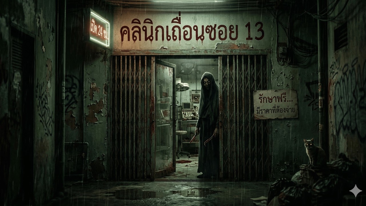 คลินิกเถื่อนซอย13 (ยาที่คุณกินอาจไม่ได้ช่วยรักษา): หลอนไปเรื่อย #เล่าเรื่องผี #horror #เล่าเรื่องผี