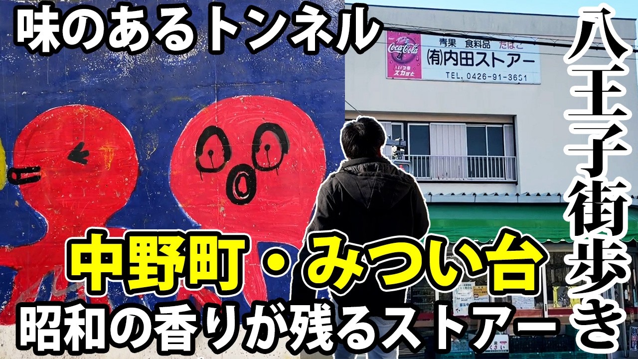 【八王子街歩き】中野町～みつい台。隠れスポットが沢山ありました！