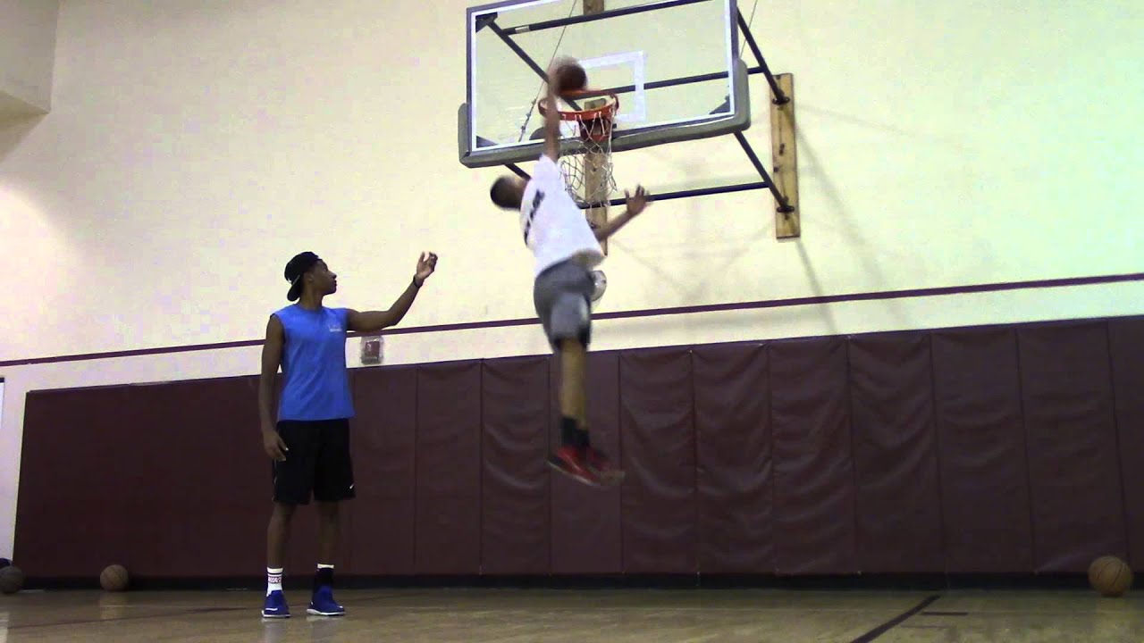 Isaiah Rivera Last Dunk Session Of The Summer!! Ft. Steven Celi