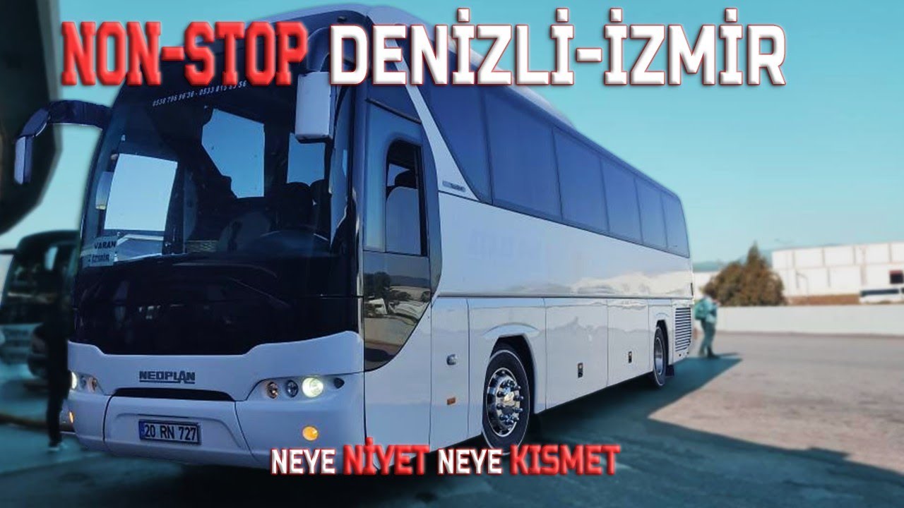 #117   Varan Turizm ( Ek Sefer ) | Denizli Gezisi | Denizli - İzmir | Otobüs Yolculuğu