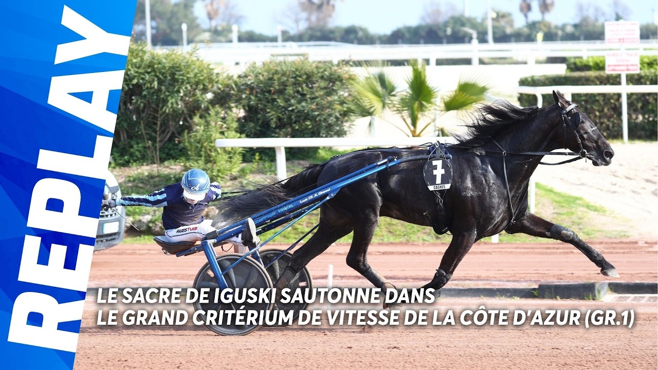 LE SACRE DE IGUSKI SAUTONNE DANS LE GRAND CRITÉRIUM DE VITESSE DE LA CÔTE D'AZUR (GR.1)