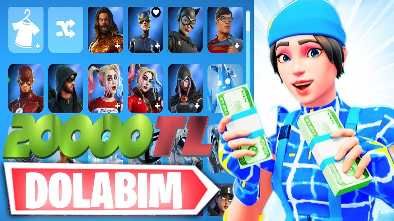 500 KOSTÜMLÜ FORTNİTE DOLABIM!!(Fortnite Türkçe)