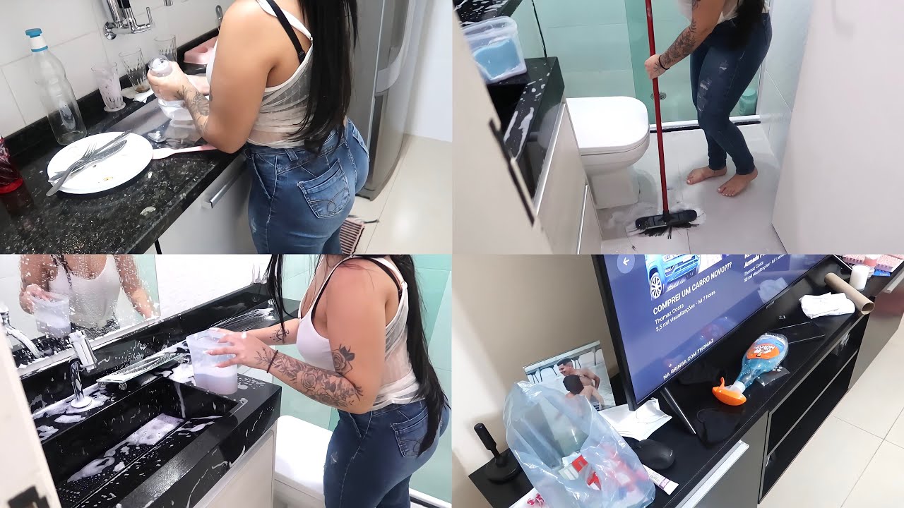 DIA DE FAXINA EM CASA