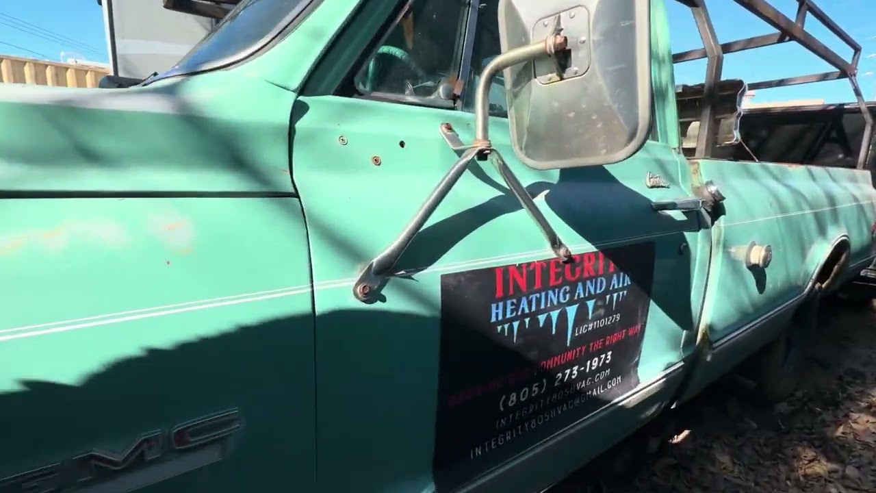 68 C20 GMC First start of the year. 