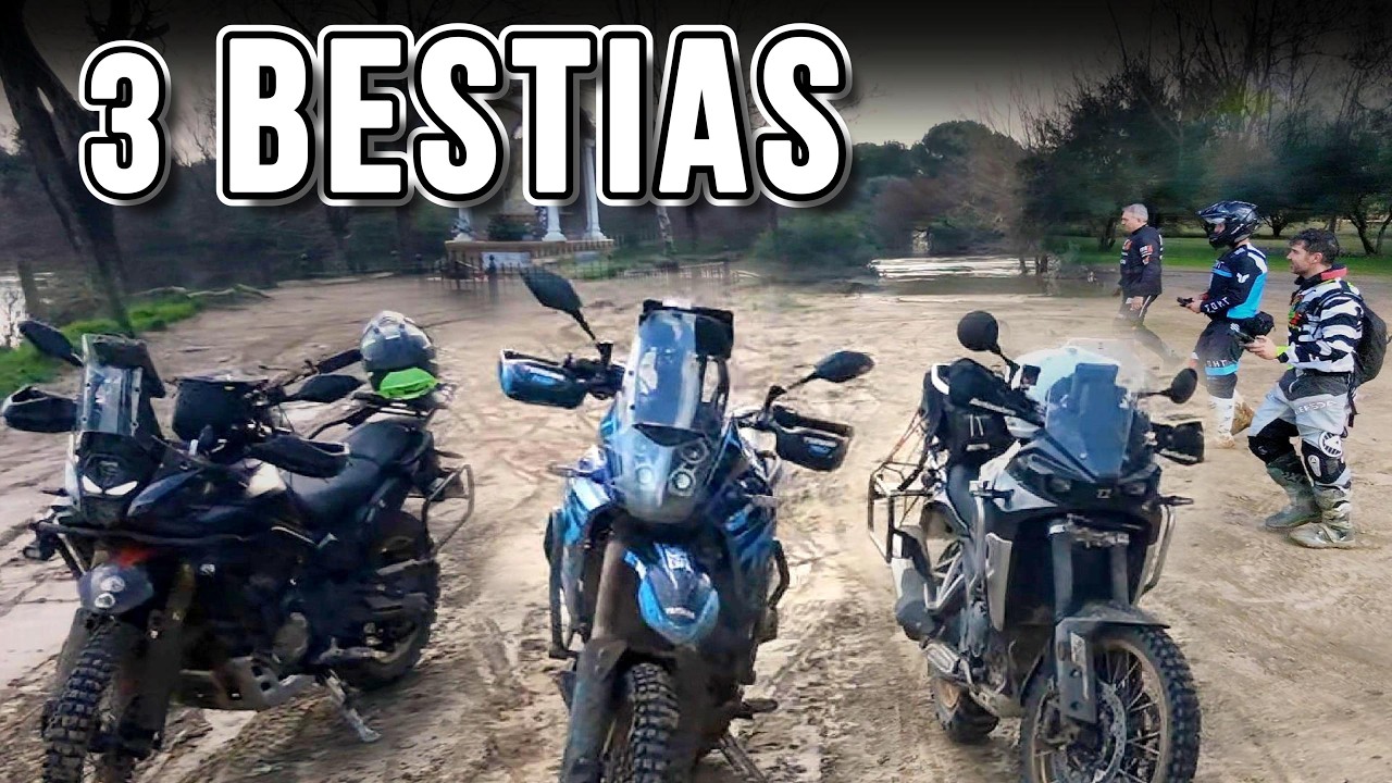 Voge 800 Rally vs Ténéré 700 Extreme vs Kove 800 XPro | ¿Demasiado para el barro?