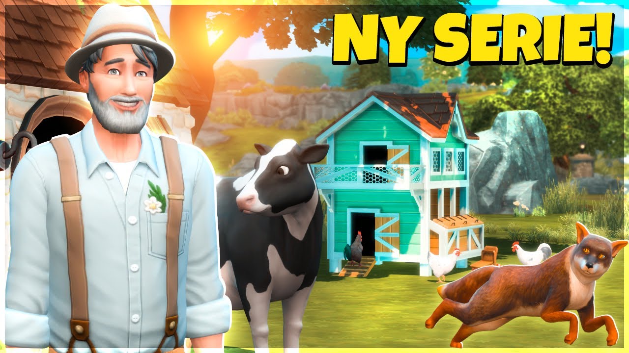 LAVER SIMMERNE TIL MIN NYE HYTTELIV SERIE! | Landmandens ønske #0 | Sims 4 Hytteliv