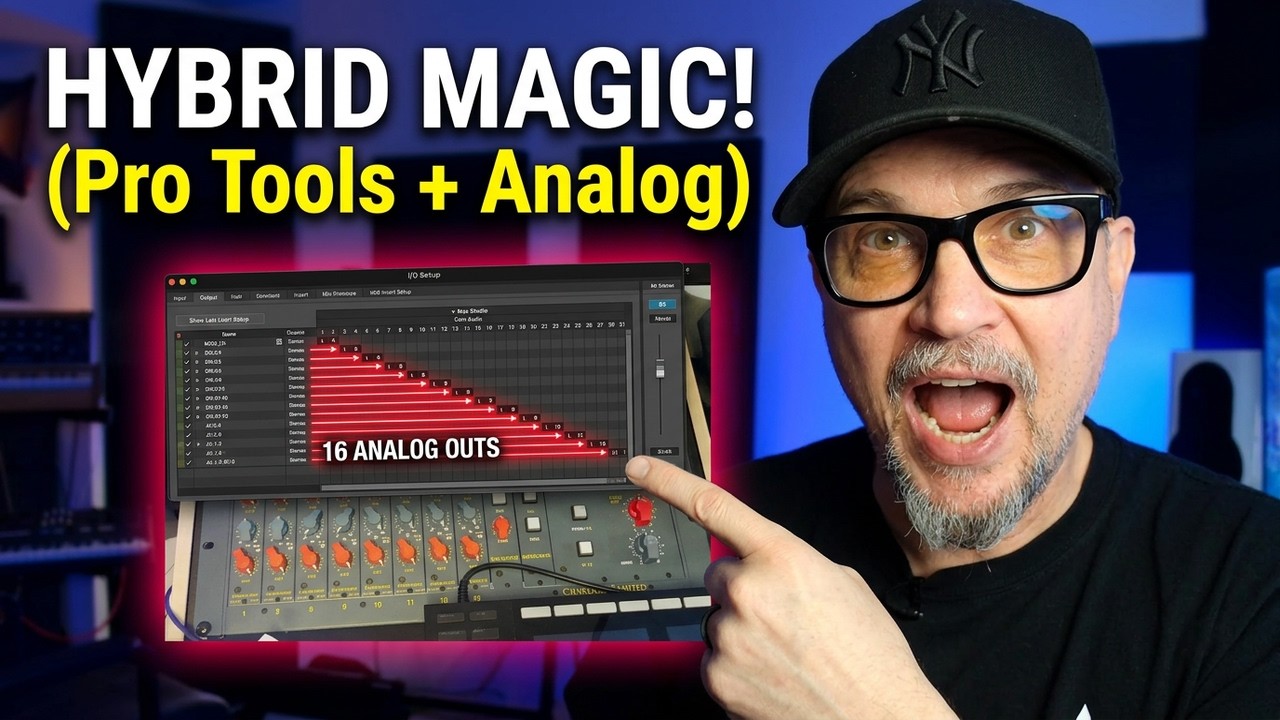 Pro Tools Hybrid Workflow | Analog Mixing Setup