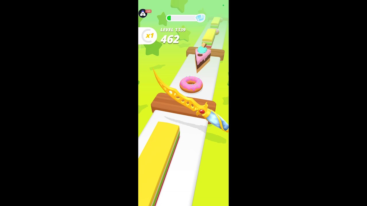 Perfect Slices Live Now 🍎🔪 gameplay #55 #live #shortslive #shortsfeed
