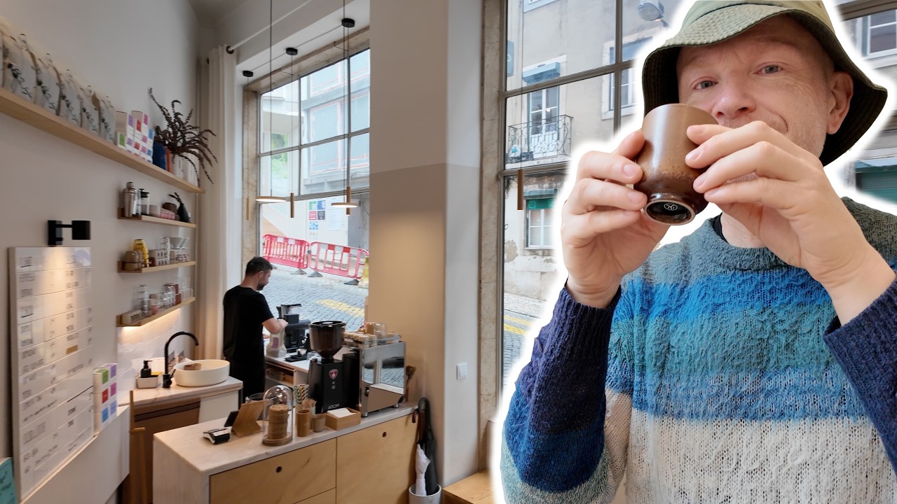 BEST COFFEE in Lisbon, Portugal? DRAMATICO review!