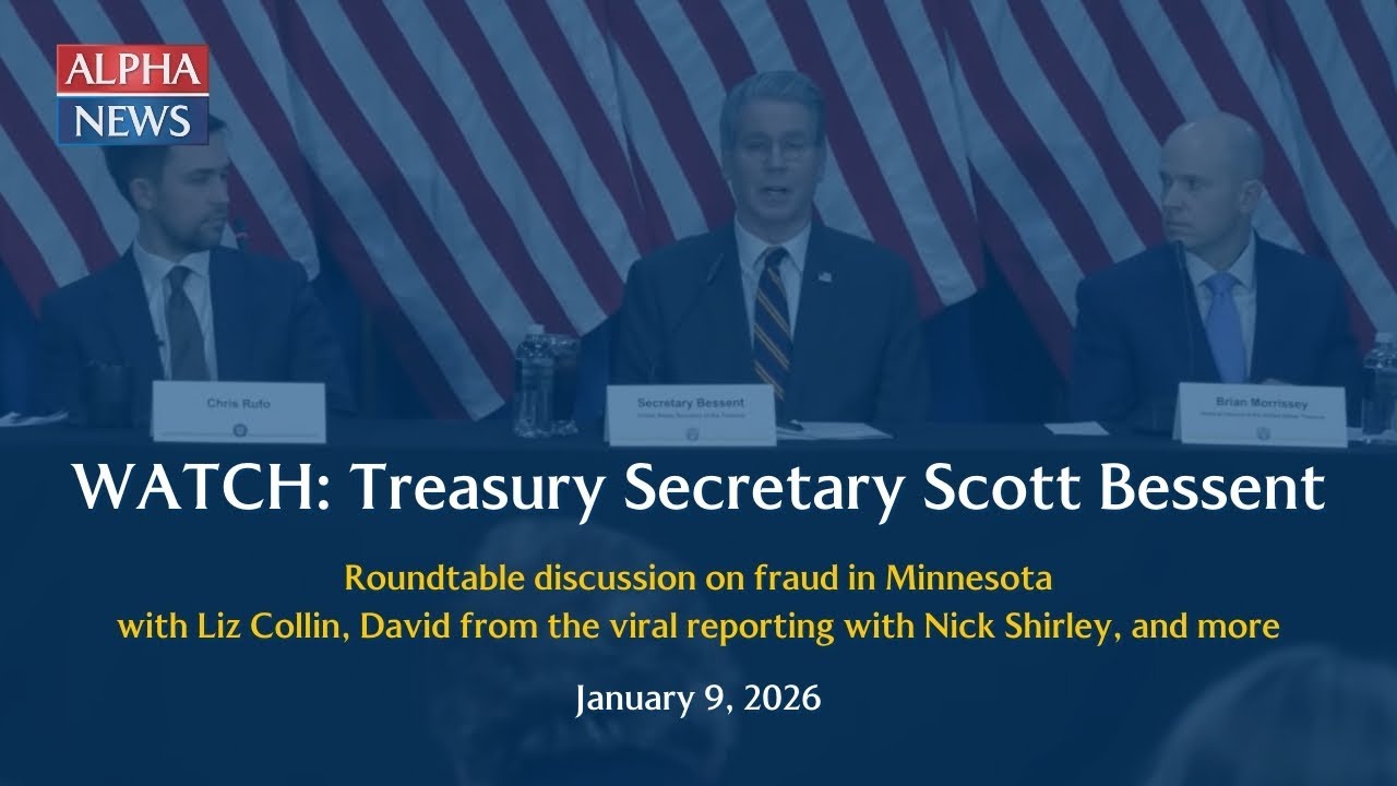 Treasury Secretary Scott Bessent discusses fraud in Minnesota with roundtable panel