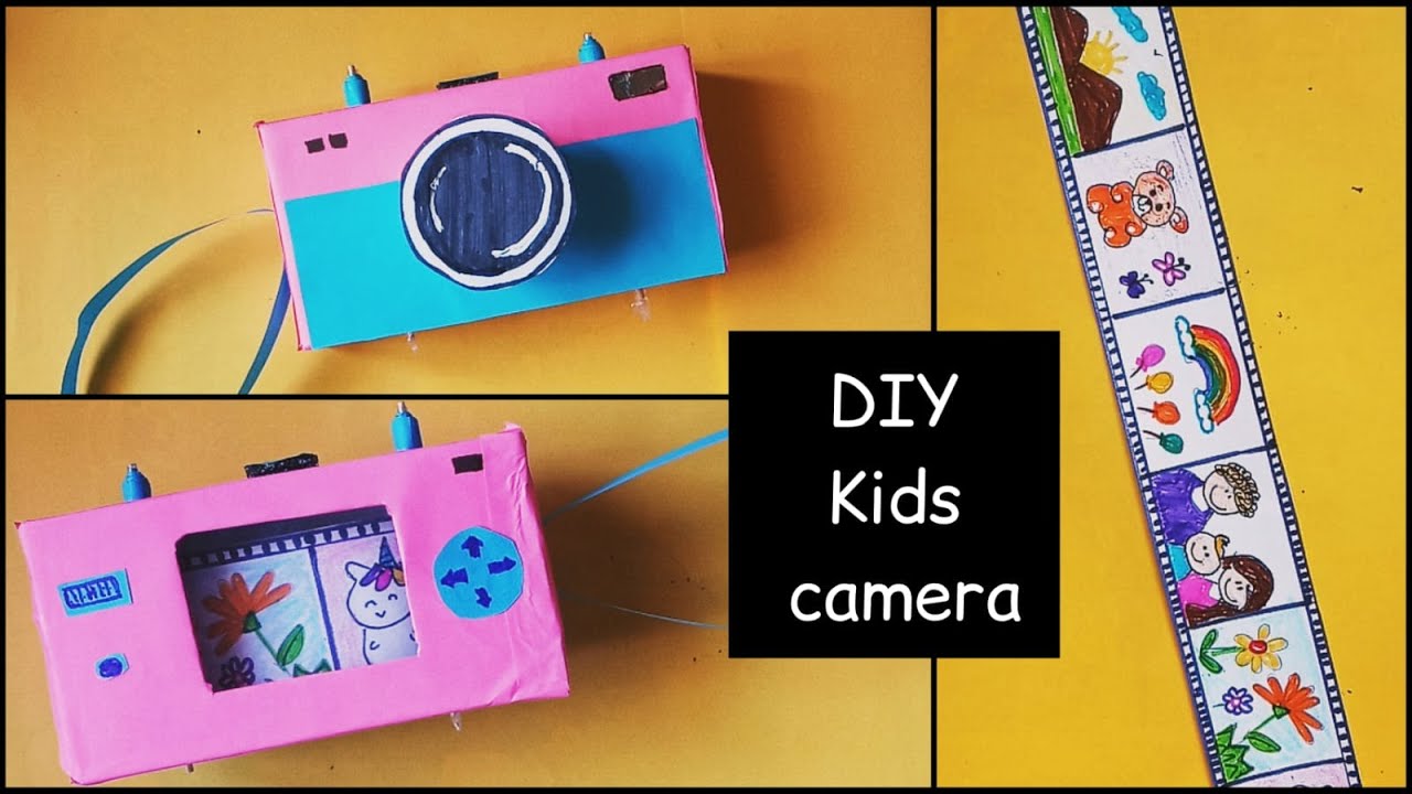 How to make camera | Kids camera | Paper camera | Toy camera