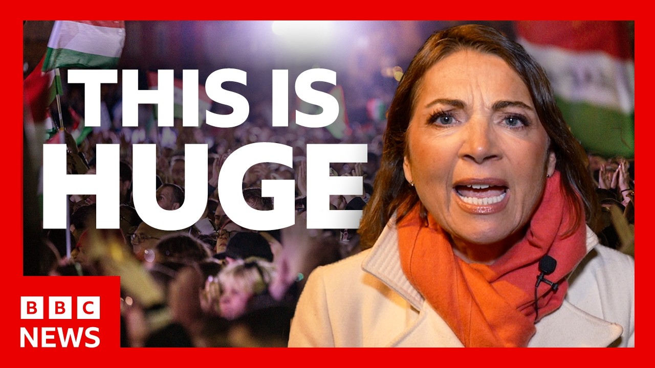 I watched Hungary&rsquo;s 16-year Viktor Orb&aacute;n era crumble | BBC News