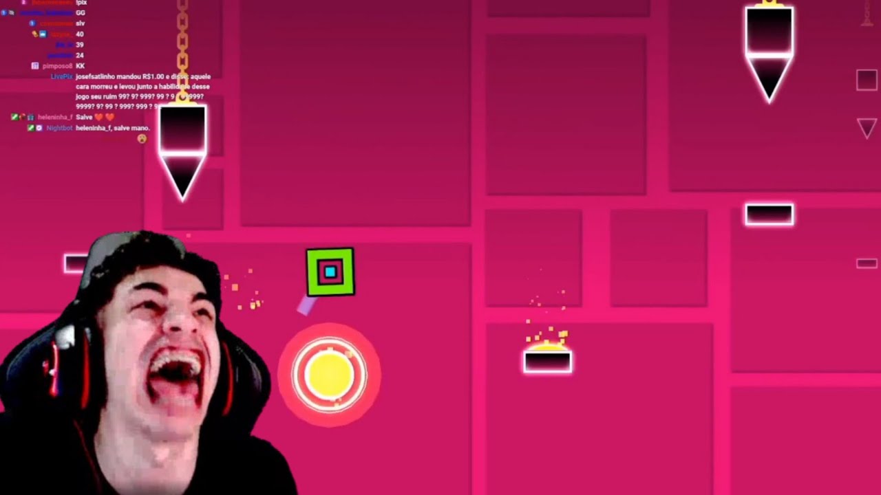 RAGES do BISTECA no GEOMETRY DASH