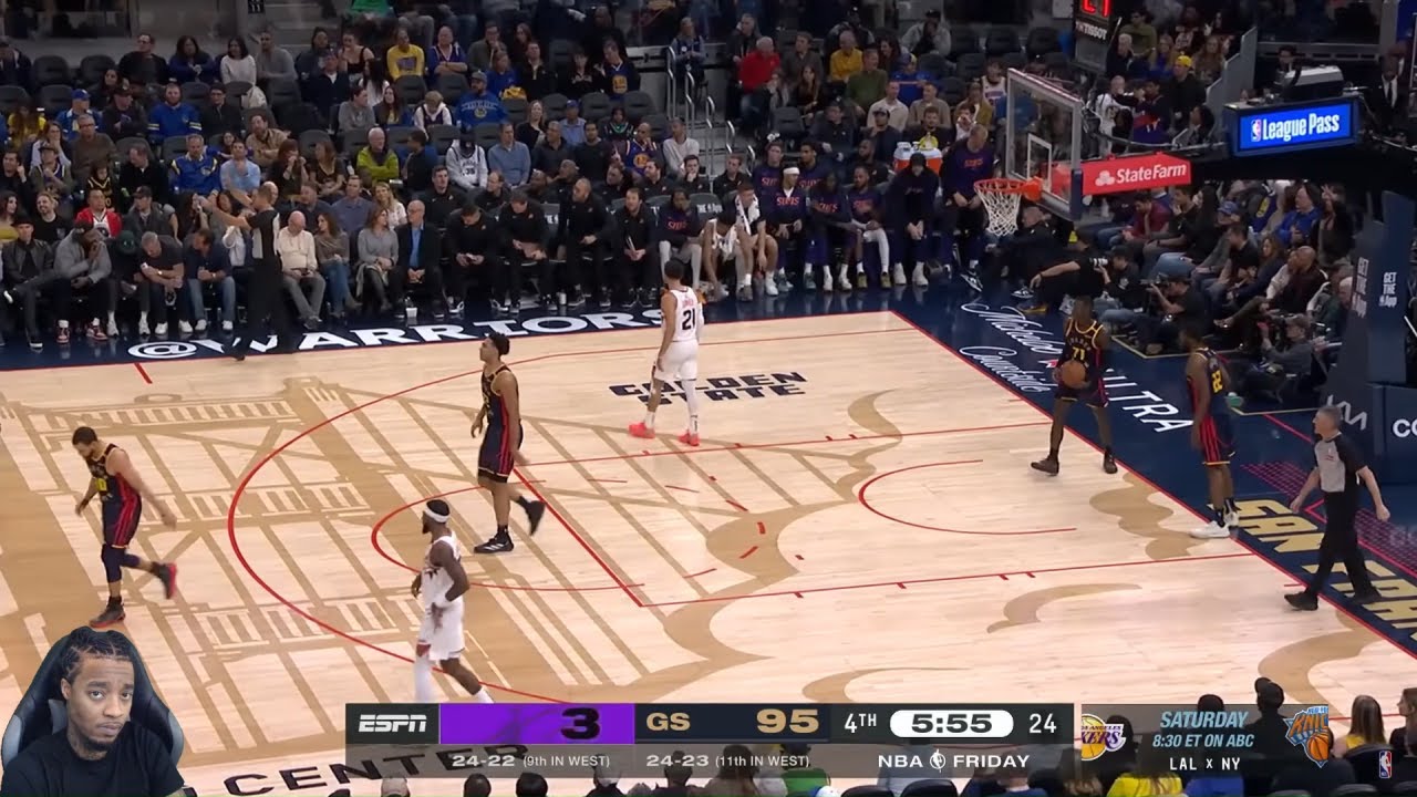 FlightReacts To SUNS at WARRIORS | FULL GAME HIGHLIGHTS | January 31, 2025!
